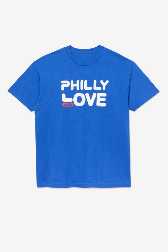 Fila T Skjorte Herre Blå Philly Love 607842-YLB